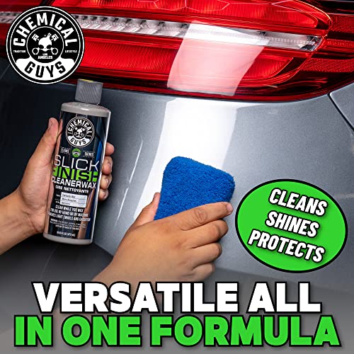 Chemical Guys, Slick Finish Cleaner Wax, Light Cleanser & Carnauba, 16 oz