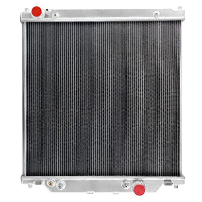 Radiator for 2003-2007 Ford Excursion F250 F350 F450 F550 Super Duty Pickup Truck 5.4L 6.0L V8 6.8L V10 Gas, 1 Row Full Aluminium Radiator + 2 x 14 Inch Fans + Shroud + Thermostat Relay Kit - size: 1-Row Radiator Fan Relay Kit