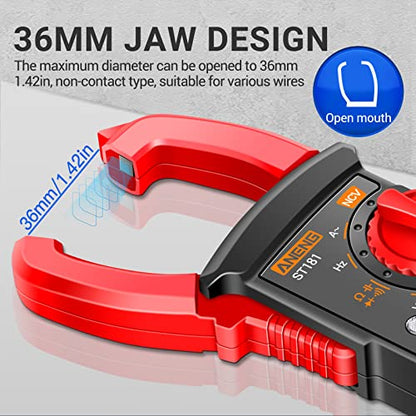 ANENG Digital Clamp Meter,Multimeter Tester,4000 Count,NCV,Amp Voltmeter - style: 4000 Counts AC Current