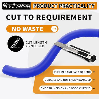 5/8" ID-10Ft(ID 16mm) Heater Hose Enhanced Double Reinforcement - color: Blue, size: 5/8" ID-10Ft(ID 16mm)