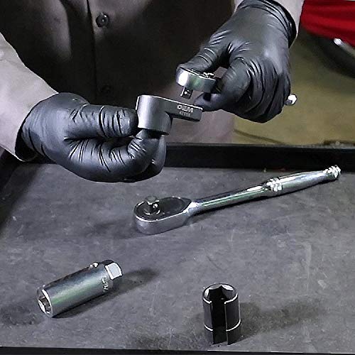 OEMTOOLS 37110 Oxygen Sensor Socket Set, 3 Piece O2 Sensor Wrench Kit with Case, 22mm O2 Sensor Socket Tools for 3/8 Drive and 1/2 Drive Sensor Remover And Installer, Oxygen Sensor Wrench - style: O2 Socket Set