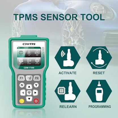 CDW-T100 TPMS Programming Tool,Program CDWTPS Universal Sensor
