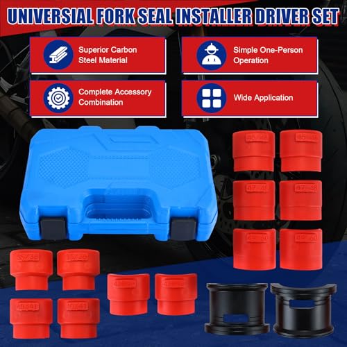 NYXOVA 14PC Motorcycle Bike Fork Seal Driver Tool