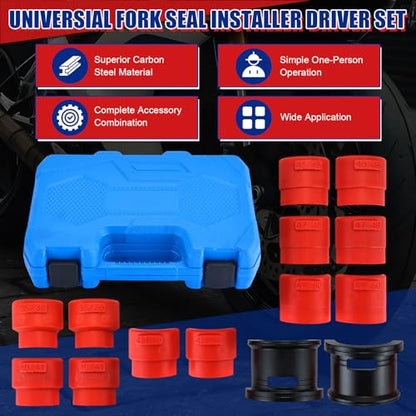 NYXOVA 14PC Motorcycle Bike Fork Seal Driver Tool