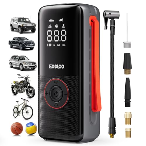 GOOLOO A6 Lite 160 PSI & 7500mAh Tire Inflator Portable Air Compressor