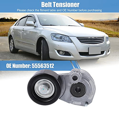 X AUTOHAUX Engine Belt Tensioner Pulley Assembly for Chevrolet Sonic 12-18