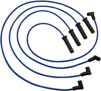Cable Master High Performance Spark Plug Wires Compatible with Chevrolet S10 GMC Sonoma 1998-2003/ Isuzu Hombre 1998-2000 2.2L L4