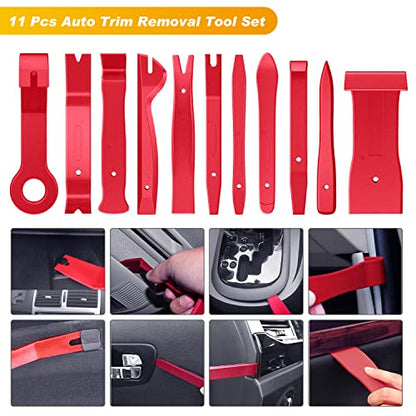 GOOACC 88Pcs Auto Trim Removal Tool and Push Pin Retainer Clip Set - color: 48Pcs Remover + 40Pcs Clips