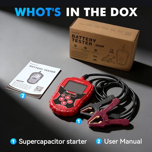 Car Battery Tester 6V/12V with 20-2000A CCA
