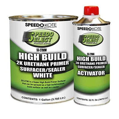 Speedokote SS-2790W/SS-2790A Super Fill High Build Primer WHITE. For California, Delaware, or Maryland, order SMR-221W