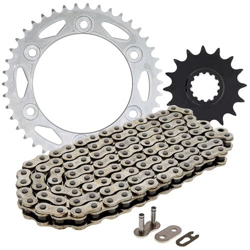 NICHE Drive Sprocket Chain Combo for Honda CBR600RR Front 16 Rear 42 Tooth 520NZ Standard 112 Links - size: Standard Chain