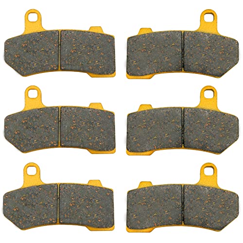Traild Ceramic Brake Pads for Harley-Davidson Touring 2008-2026 Full Set