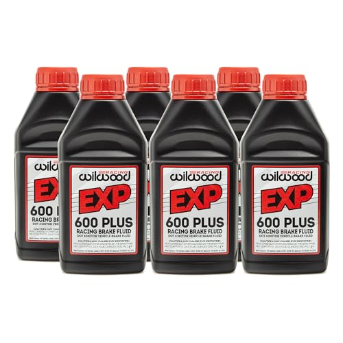 EXP 600 Plus Racing Brake Fluid - 6 Pack-500 ml Bottles