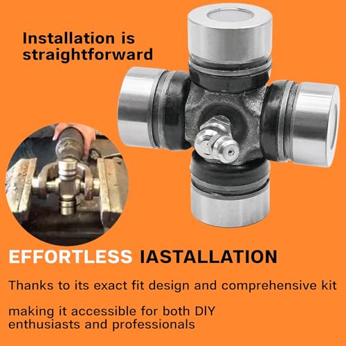 Rear Shaft All Joints U Joints, 2X Universal Joint for Toyota RAV4