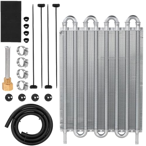 8 Piece Transmission Oil Cooler, Aluminum 8 Pass Tube and Fins, 1405, 405, 53003