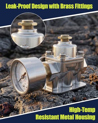12-803 Adjustable Fuel Pressure Regulator Fit for Holley Edelbrock