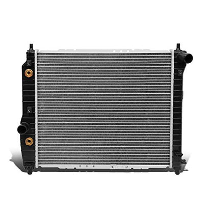 DNA Motoring OE Style 1-Row Radiator, 18” Aluminum Core Engine Coolant Assembly W/O TOC EOC, Compatible with 04-08 Chevy Aveo, Pontiac G3, Suzuki Swift, CU2774 42438331, OEM-RA-2774