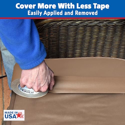 Gaffer Power Tan Gaffer Tape 3 Inch x 30 Yards, Pro Grade, Made in USA - color: Tan, size: 3 in x 1080 in