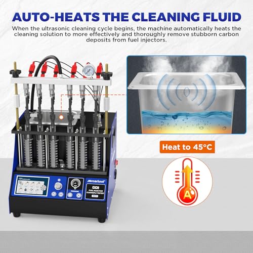 V311 Fuel Injector Cleaner Machine for GDI/EFI/FSI Injector Testing - size: GDI V311