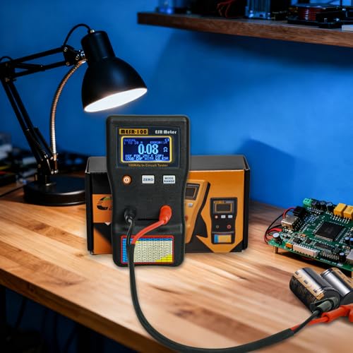 Signstek MESR-100 V2 ESR Meter, Capacitor Tester/Low Ohm Meter 0.01R-100R