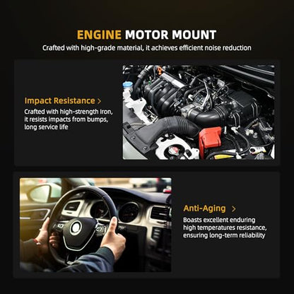 Engine Motor Mount Set, for Escalade 15-19 for Silverado 1500 14-18 - style: for Silverado 1500/Escalade 2015-2018