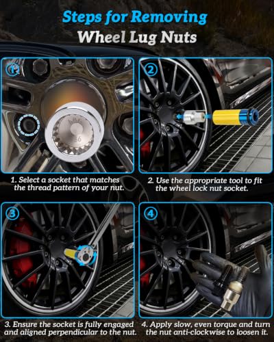 Wheel Lock Removal Kit for Porsche & VW Touareg