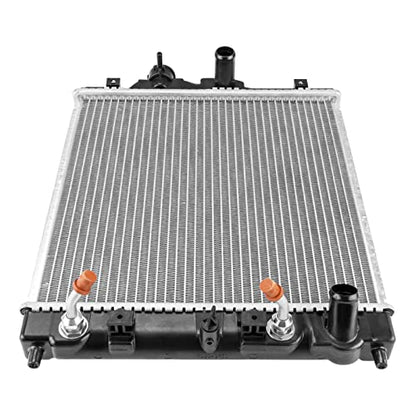 PHILTOP Core Radiator Compatible with 1992-2000 Civic, 1993-1995 Civic del Sol 1.6L, 1993-1995 Civic del Sol 1.5L, 1996-1997 Civic del Sol Transmission Oil Cooler Included - size: 1992-2000 Civic, 1993-1995 Civic del Sol