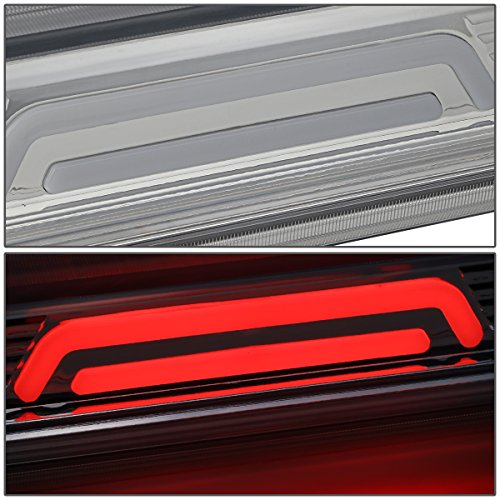 DNA MOTORING 3BL-COLO15-3D-LED-CH Chrome Housing 3D LED Third Tail Brake Light [Compatible with 15-18 Colorado/Canyon] - color: Chrome