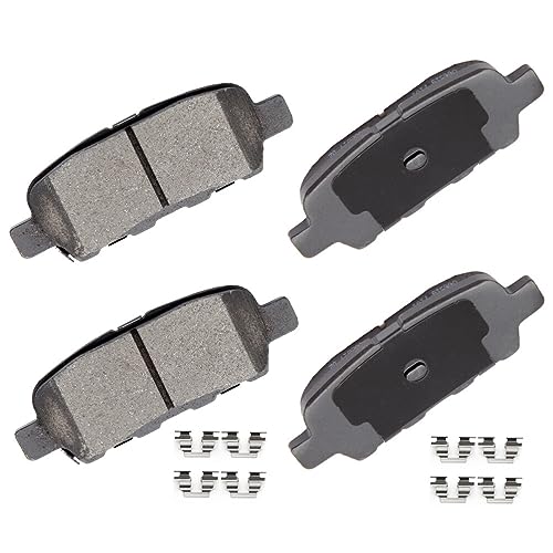 cciyu D905 Rear Ceramic Brake Pads Kits 4pcs - size: Rear[D905]