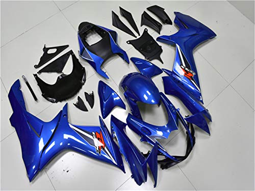 YTL Blue Full Fairing Fit for Suzuki 2011-2026 GSXR 600/750 - color: 014 Blue
