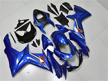 YTL Blue Full Fairing Fit for Suzuki 2011-2026 GSXR 600/750 - color: 014 Blue