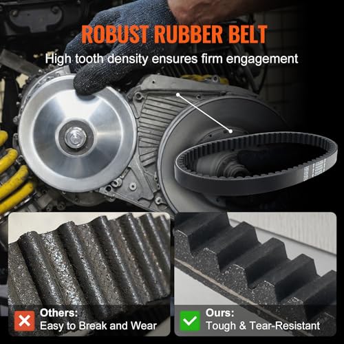 VEVOR Torque Converter 30 Series Mini Bike Go Kart Clutch 212CC 10T #40 41 Chain and 12T #35 Replacement Set TAV2 30-75 218353A Manco CVT Clutch Small Engine Drive Belt - size: 3/4" 10T #40/41 and 12T #
