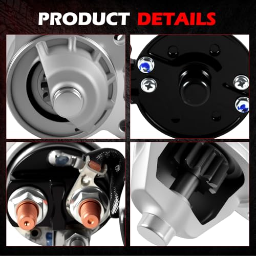 Starter 3267 Fit for F-Series Pickups 1997-1998 for E-Series 1997-2013 4.6L 5.4L, for Crown-Victoria for Grand Marquis 1992-2011 4.6L，for Mustang/Expedition/Navigator Engine Start Motor