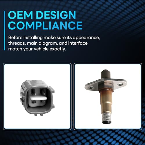 Oxygen Sensor Air Fuel Ratio Compatible with Dodge Viper & Toyota Sienna Replace # 13566 - size: 13566