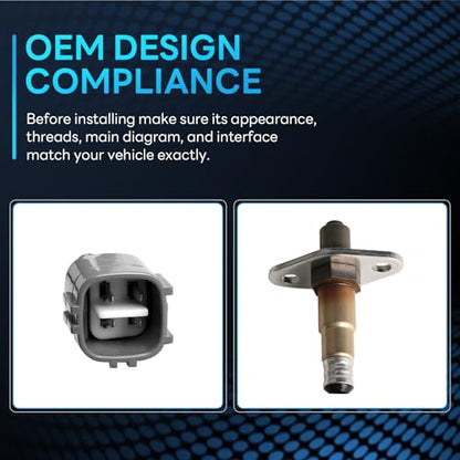 Oxygen Sensor Air Fuel Ratio Compatible with Dodge Viper & Toyota Sienna Replace # 13566 - size: 13566