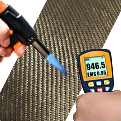 Reinforced Exhaust Heat Shield Mat Adhesive Heat Shield Heat Shield Automotive Heat Shield Material with Adhesive Backed Resistant High-Temp （13'' x 52'' ） - size: 12''x52''