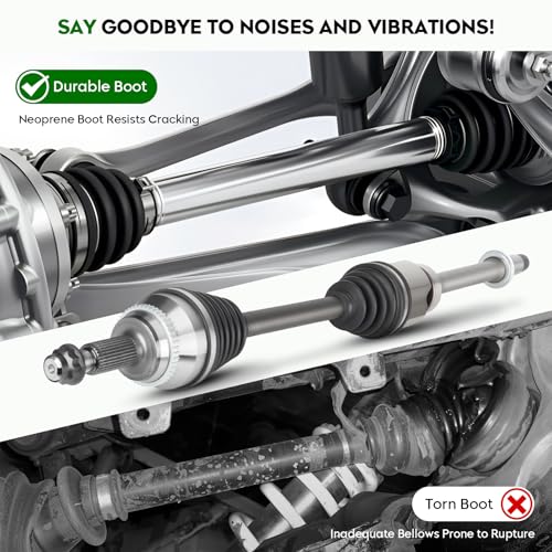 Front Right CV Axle Shaft Assembly