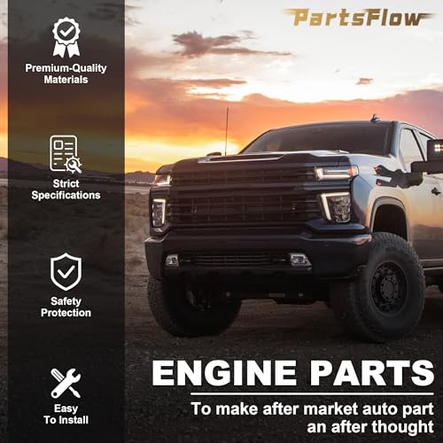 Partsflow Engine Camshaft 5.3L V8 VIN: F R C, Silver Steel - color: 12619823