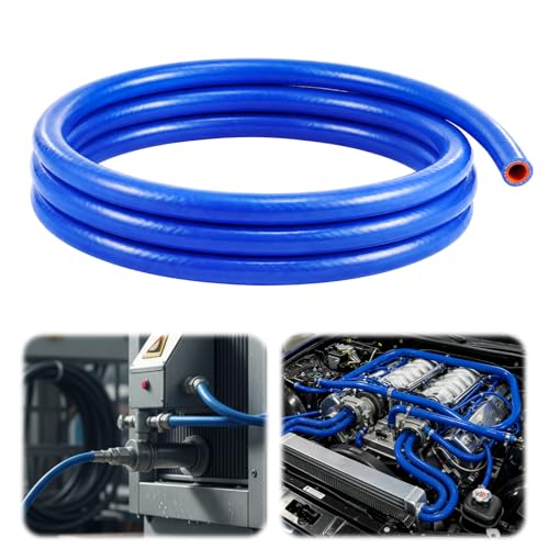 Outus 3/8" Id, 5ft Silicone Heater Hose,Coolant Radiator Hose, Blue, 1 - color: Blue, size: 3/8" ID, 5ft