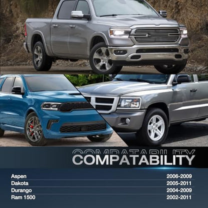 Nilight 5x5.5 Wheel Spacers for 2002-2010 Ram 1500, 4PCS - size: 2002-2010 Ram 1500-1.5inch