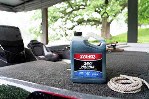 STA-BIL 360 Marine Fuel System Treatment, 1 Gallon - size: 1 Gallon