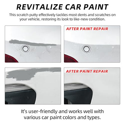 Calvana (2 Pack) 20g Car Body Filler Repair Kit, Automotive Putty Scratch Filler, Quick-Drying Formula for Minor Touch-ups, Ideal for Car Paint Scratch Removal and Rust, Includes Repair Tools - size: 2Pack