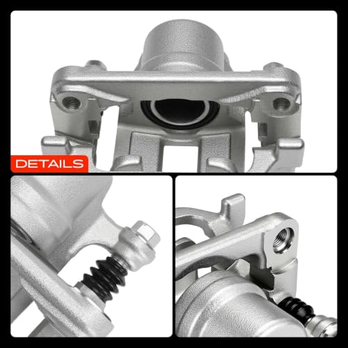 A-Premium Rear Left and Right Side Disc Brake Caliper with Bracket - style: Rear Driver and Passenger Side