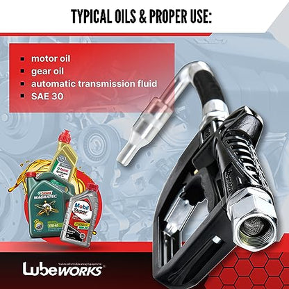 Lubeworks Oil Control Valve Nozzle Manual 1-35lpm / 0.3-9.2gpm