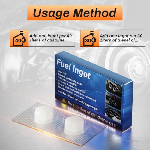 Catalytic Converter Cleaner Auto Parts Engine, Exhaust System Pipe Carbon Removal Cleaner Treatment Additive Oil, Fuel System Treatment Oil Additive for Gas and Diesel Car Upgraded (2 Pack)