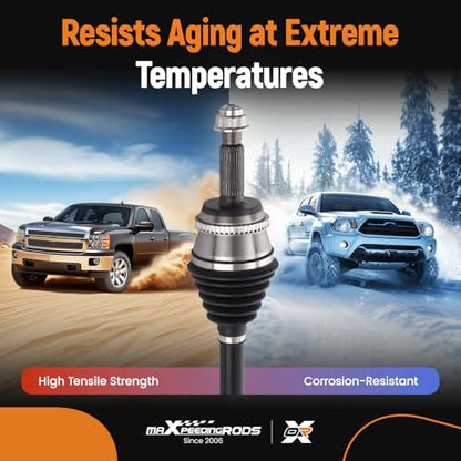 maXpeedingrods Pair Front Left and Right CV Axle Assembly for Toyota Camry - color: 66-5245 66-5247 Left & Right