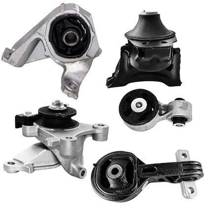 Front & Rear Engine Mount Kit Motor Mount - size: For 2006-2011 Honda Civic Coupe