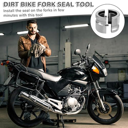 Motorcycle Adjustable Fork Seal Driver Tool 39Mm-50Mm Motorcycles Dirt Bike Fork Seal Tool