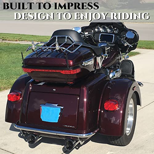 Slip on Mufflers for Harley Davidson Triglide 2009-up Models Slip Ons Updating, Make a Statement With Enhanced Appearance