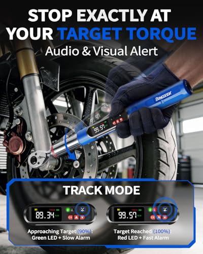 Digital Torque Wrench, 3/8 Inch Drive Precision Torque Wrench